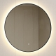 OGLEDALO fi 1000mm, led rasvjeta, touch senzor crno