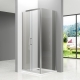 C-LINE tuš kabina 1200x800mm - prozirno staklo, krom
