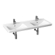 CUBITO PURE dupli umivaonik 1300x485mm