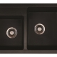 X QUADRO PLUS 2D sudoper crni granit