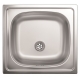 QUADRO sudoper inox - bez sifona