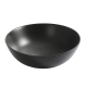 EVEREST umivaonik okrugli 39x14cm crni