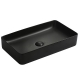 EVEREST umivaonik pravokutni 60x34x11cm crni