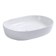 EVEREST umivaonik ovalni 50x40x13,5cm bijeli