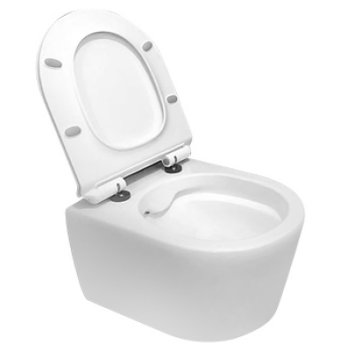 EVEREST BASE wc školjka - rimless + wc daska softclose