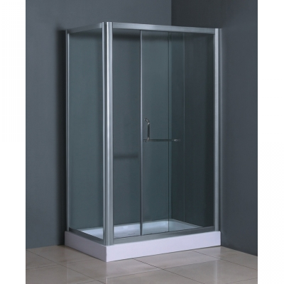 ADRIA tuš kabina pravokutna 1200x800mm - prozirno staklo, krom