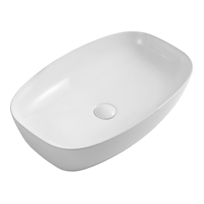 EVEREST umivaonik ovalni 60x38x14cm bijeli