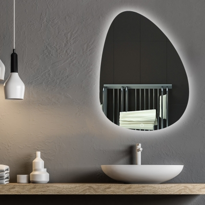 OGLEDALO 795x595mm - led rasvjeta, odmagljivanje, touch sensor