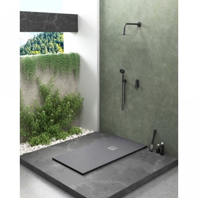 IBIZA STONE tuš kada pravokutna 1000x800mm antracit