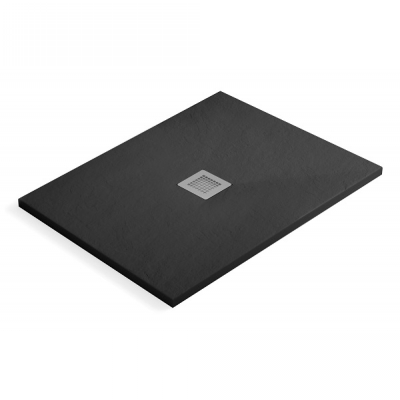 IBIZA STONE tuš kada kvadratna 900x900mm antracit