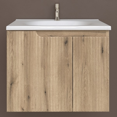 EURIDIKA HV 65 PINO OAK ormarić + umivaonik umjetni mramor