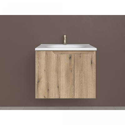 EURIDIKA HV 65 PINO OAK ormarić + umivaonik umjetni mramor