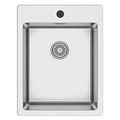 IDEAL 340 B sudoper inox - sa sifonom