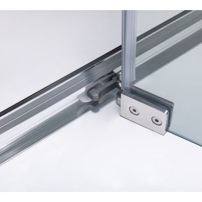 C-LINE tuš kabina pravokutna 1000x800mm - prozirno staklo, krom