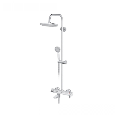 B/2 mješalica za tuš kadu - izljev, usponski i ručni tuš